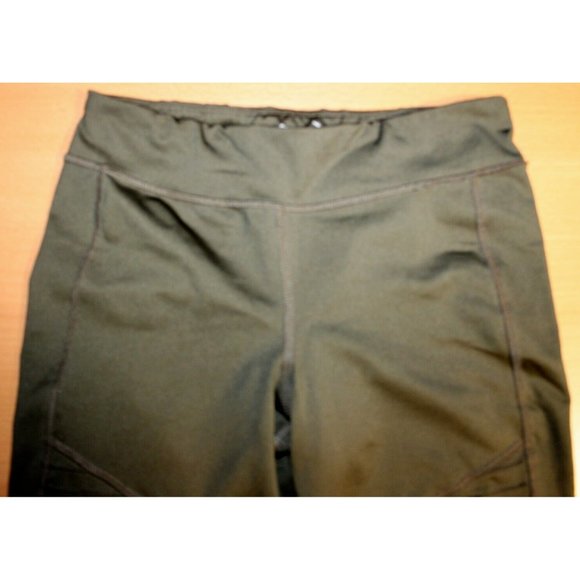 Girls Old Navy Active Go-Dry Elevate High Rise Leggings XL 14 Olive Activewear - Picture 4 of 7